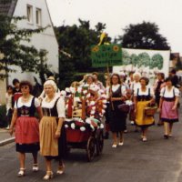 1981  volksfest wandergruppe 14.6.1981 - 